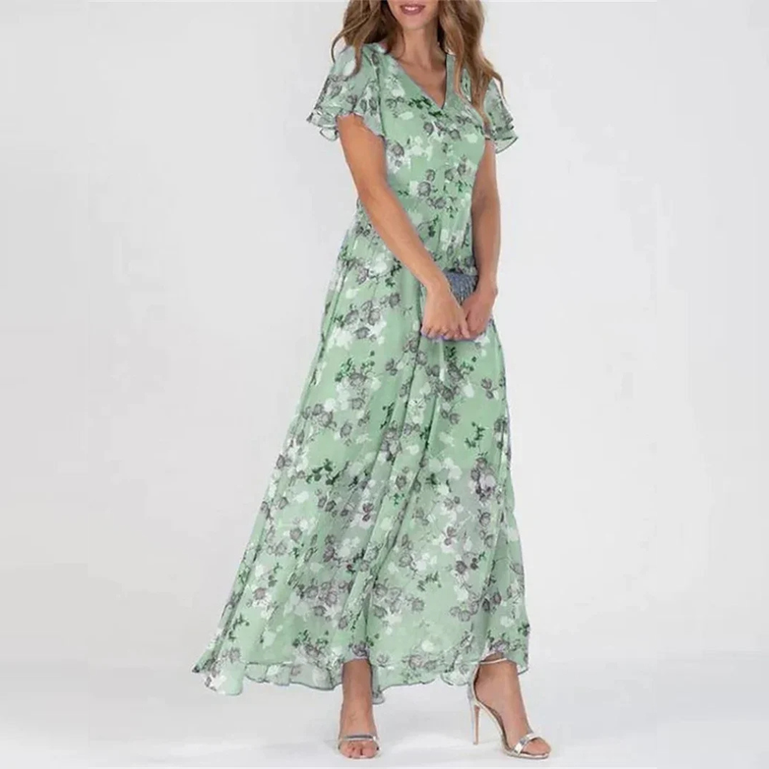 AVERY - GLAMOROUS TUMMY COVERING DRESS