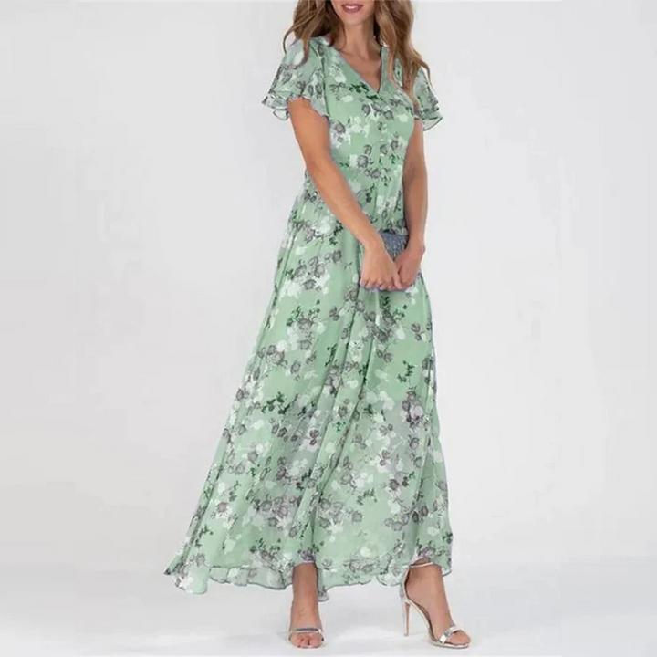 AVERY - GLAMOROUS TUMMY COVERING DRESS
