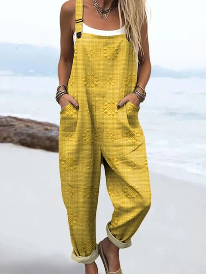 MARLENE – POLKA DOT FLORAL JUMPSUIT