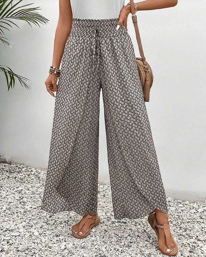 MICHELLE – FLOWY WIDE-LEG PANTS