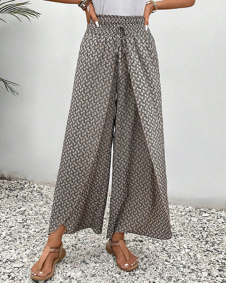 MICHELLE – FLOWY WIDE-LEG PANTS