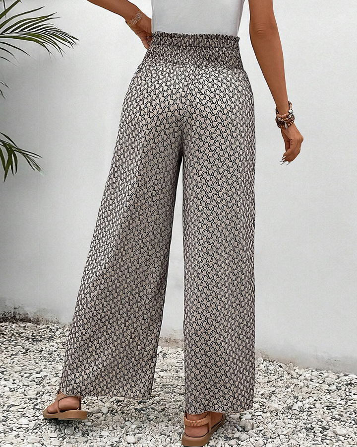 MICHELLE – FLOWY WIDE-LEG PANTS