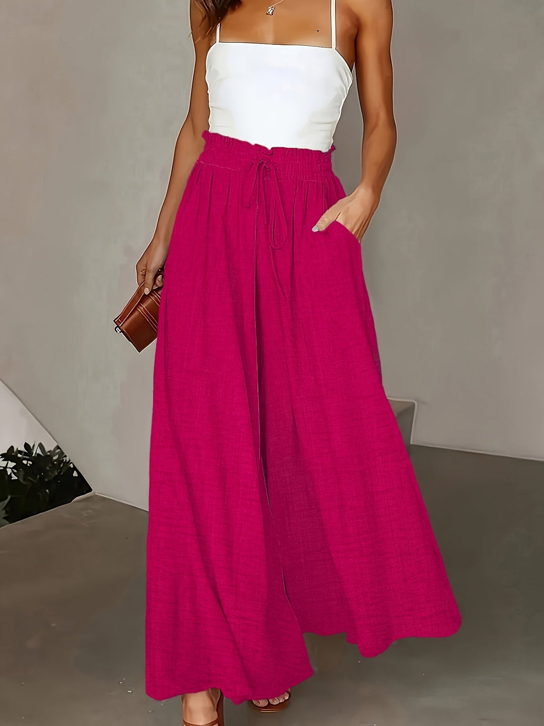 CLAIRE - HIGH WAIST FLOW PANTS