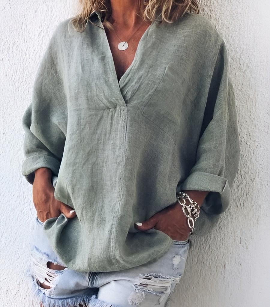ELVIRA – CASUAL COOL SHIRT BLOUSE