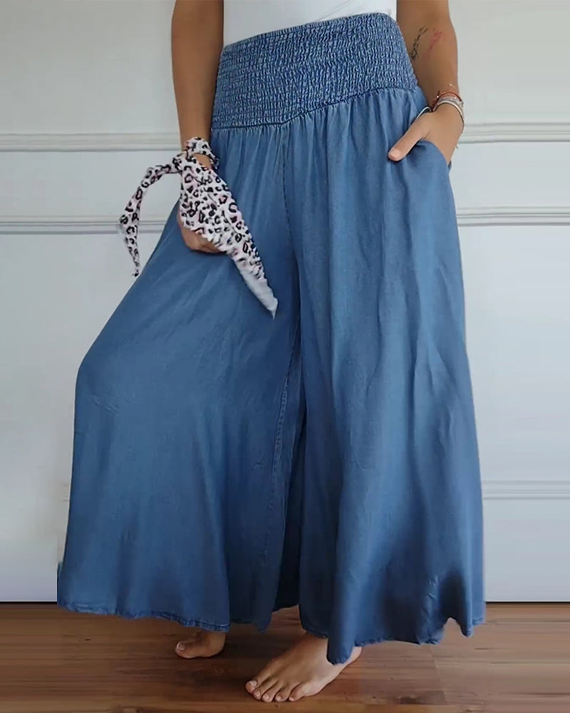 SERENA - HIGH - RISE WIDE LEG PANTS