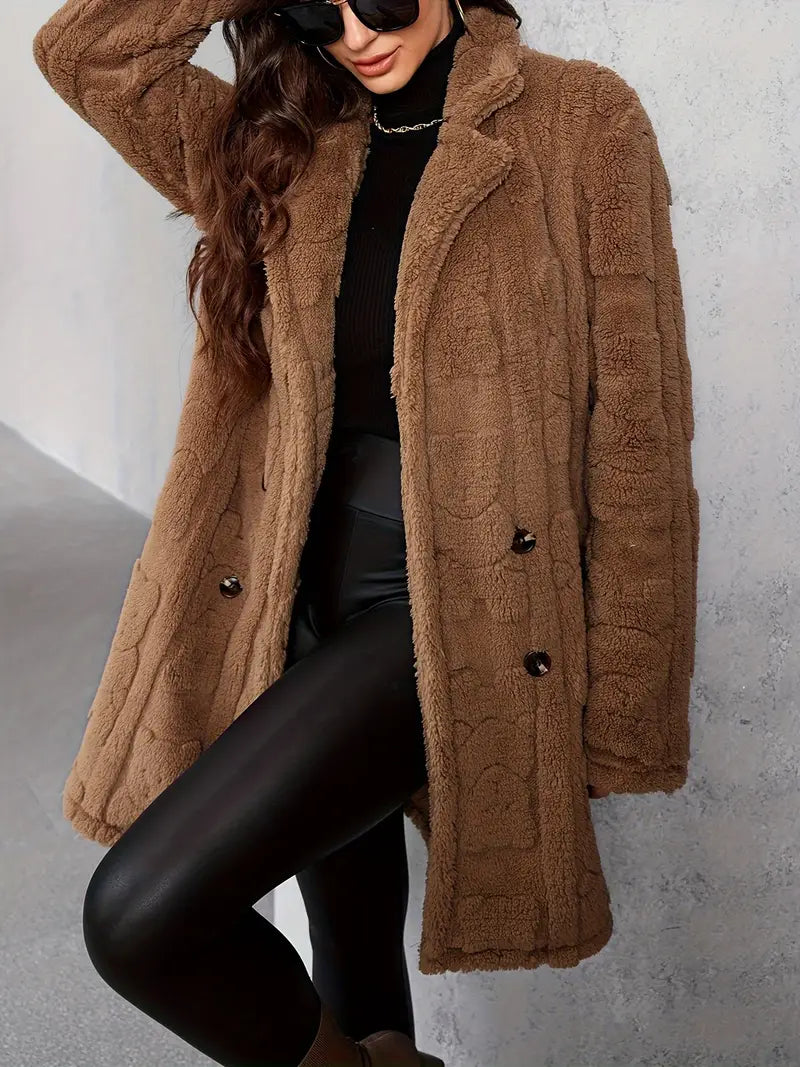 ARIYA - QUILTED DOUBLE-BREASTED WINTER JACKET
