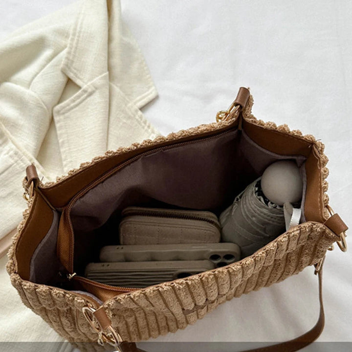 BRENDA – CORDUROY EVERYDAY TOTE