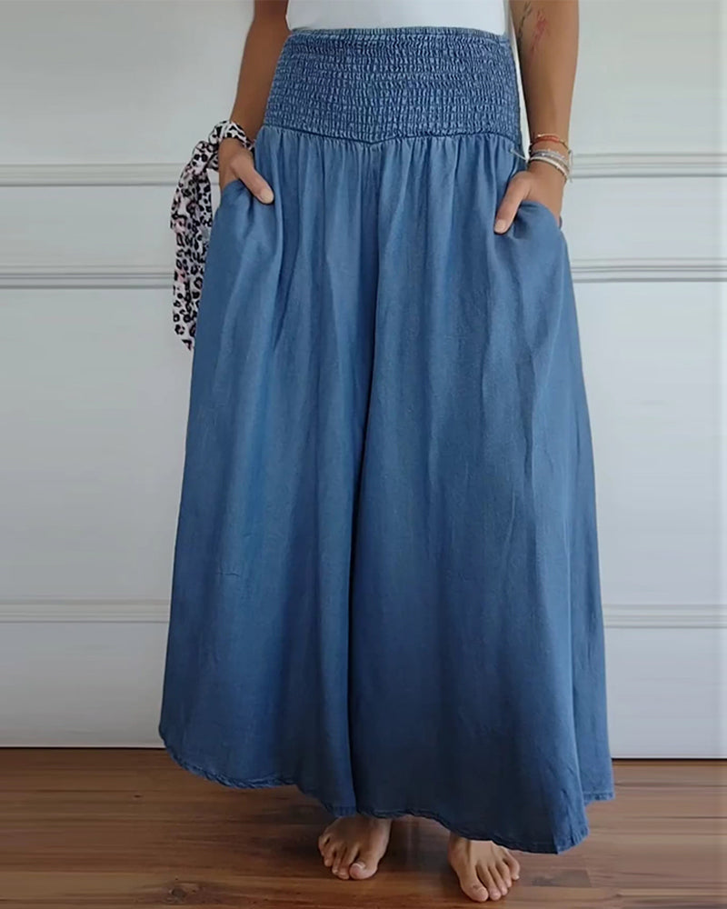 SERENA - HIGH - RISE WIDE LEG PANTS