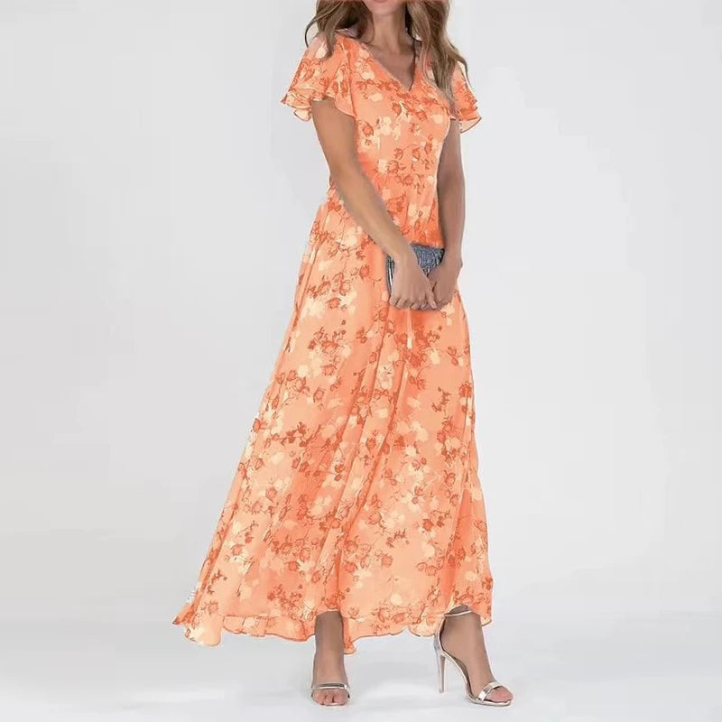 AVERY - GLAMOROUS TUMMY COVERING DRESS