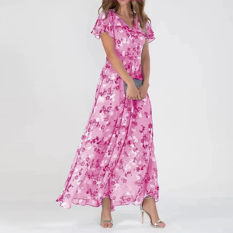 AVERY - GLAMOROUS TUMMY COVERING DRESS