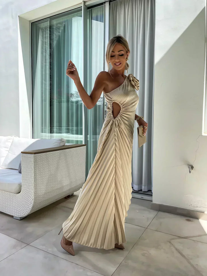 EVA - ELEGANT ASYMMETRIC PARTY DRESS
