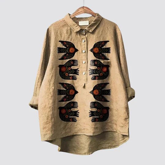 EUDORA – ARTISTIC TOUCH SHIRT BLOUSE