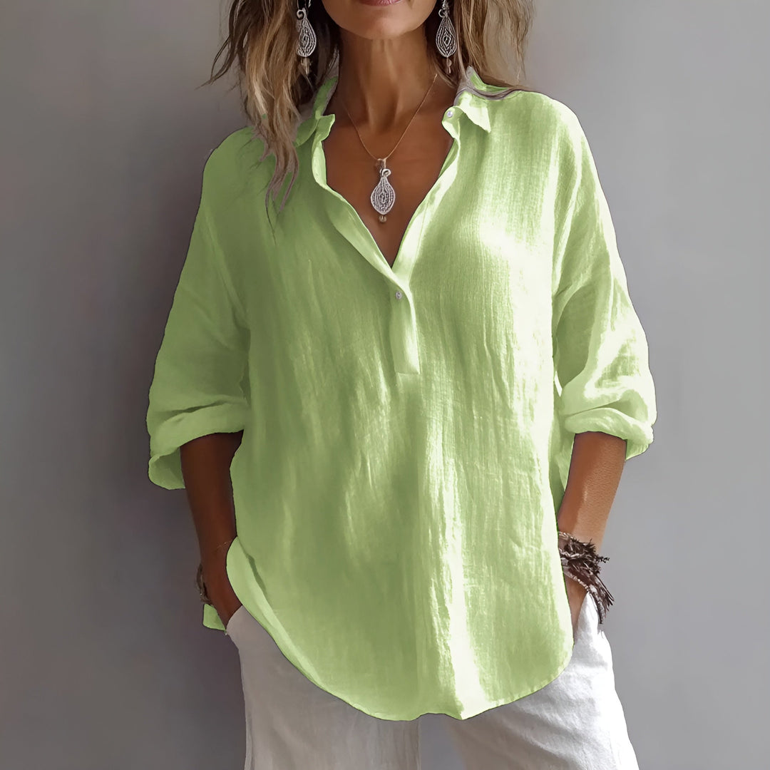 ANNIE – EFFORTLESS CHIC SHIRT BLOUSE